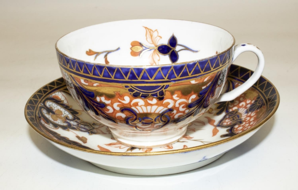 Royal Crown Derby Imari cup and saucer, H6cm, C19th Derby cup and saucer in Imari colours, H6.5cm, a - Image 2 of 12