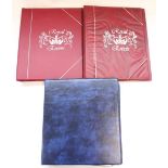Folder of Royal Mail Mint Stamp packs and FDCs, two folders of Royal Event commemorative mints