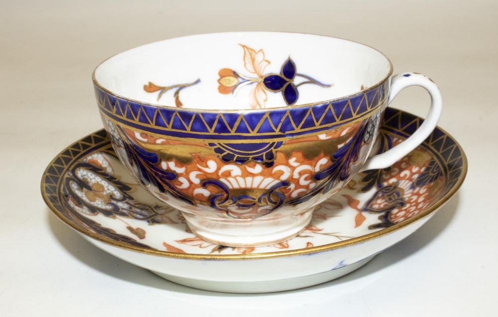 Royal Crown Derby Imari cup and saucer, H6cm, C19th Derby cup and saucer in Imari colours, H6.5cm, a - Image 4 of 12