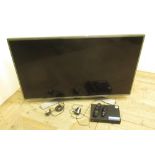 LG 50 inch tv, with remote & LG DVD player with remote