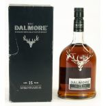The Dalmore Highland Single Malt Scotch Whisky aged 15 years, matured in American White Oak and