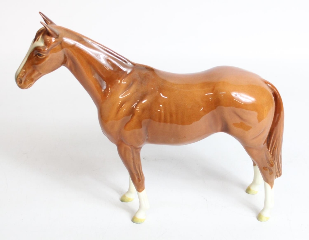 Beswick Chestnut Imperial Horse model 1557