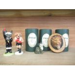 Royal Doulton Beswick The Footballing Felines Collection - Red Card FF5 Special Edition of 1500