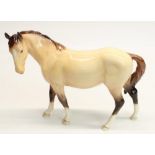 Beswick dun coloured mare, BCC 1997, H17cm