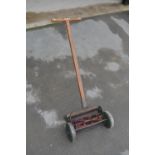 Vintage push lawn mower by Robinson & Sons of Scarborough