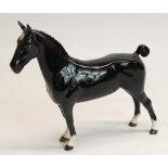 Beswick Hackney carriage horse, Black Magic, H19.5cm