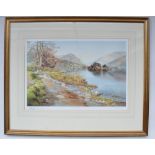 2 framed prints by Judy Boyes, "Grasmere" (72.5x59cm) and "Short Cut To Grasmere", limited edition