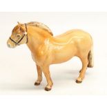 Beswick dunn Norwegian Fjord horse, model #2282