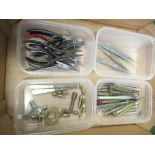 Collection of watch makers tools incl. jewellers screwdrivers, pliers, tweezers, etc