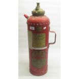 L & G Fire Appliance Fire Co. Ltd. C20th water type fire extinguisher H60cm, C20th japanned metal