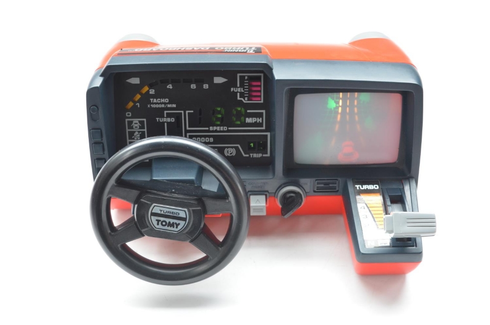 Boxed Turnin' Turbo Dashboard vintage 1980s electronic game from Tomy. Tested and in excellent - Image 8 of 12