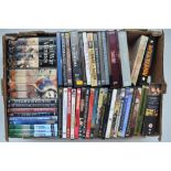 Extensive collection of American Civil War related literature, videos and DVDs, (6 boxes)