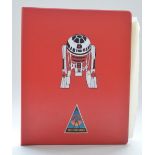 A4 clip folder collated by late British special effects designer John Stears circa 1977 containing