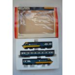 OO gauge High Speed Train Pack InterCity 125, Hornby box with Lima power car, Hornby dummy car and