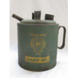 Shell-Mex & BP Ltd. lamp oil can with two handles, H24cm