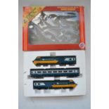 Hornby OO gauge R332 High Speed Train Pack InterCity 125 with power car, dummy car and passenger