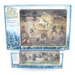 Two small scale (approx 1/32) Lord Of The Rings Armies Of Middle Earth figure sets from Vivid