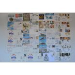 Extensive collection of (mostly) Royal Air Force First Day Covers, military sets, North Yorkshire