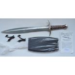 Sting, battery operated replica sword from Lord Of The Rings by Master Replicas, FX Collectible item