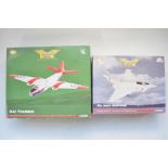 Two Corgi Aviation Archive diecast model aircraft, EE Canberra A&AEE Boscombe Down 1985 (item no