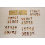 The Lizzie Cundy Collection - Collection of various cigarette cards in 2 albums and 5 plastic