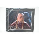 Three signed photos of Lord Of The Rings actors Craig Parker, Lawrence Makoare and Thomas Robins,