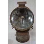 Large vintage Tilley paraffin floodlight lamp, Height approx 65cm