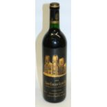 1993 Saint Emilion Jraned Cru 75cl bottle with a view of York Minister