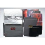 Star Wars collection, two ltd.ed etched badge sets from Characters Cards Inc (3880 and 5150/8000),