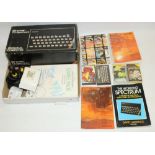 Sinclair ZX Spectrum personal computer system, boxed, joystick, manuals and games