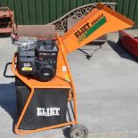 Eliet Maestro petrol powered shredder with Briggs & Stratton Intek206 5.5HP OHV engine. Tested and