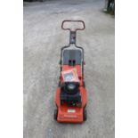 Husqvarna royal 42s quantum XM35 petrol lawnmower with instruction book