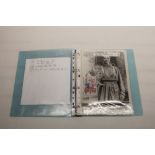 The Lizzie Cundy collection - Folder containing film stills from Rocket Man (1954), Tom Sawyer (