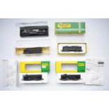 Five N gauge electric train models to include 4x Mini Trix F-9A diesel locos (2 have been