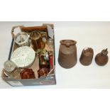 Kitchenalia including a Grimwade's Quick-Cooker, H9cm, hallmarked silver napkin ring, Mamod