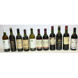 Chateau Gravillotte 2000 Bordeaux 75cl, Chateau La Mirand 1999 Bordeaux Superieur 75cl and nine