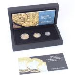2020 VE Day 75th Anniversary Gold Sovereign Prestige Set, Alderney Islands quarter sovereign, half