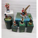 Collection of Robert Harrop Beano & Dandy figures incl. Desperate Dan 'Gone Fishing' BDS14,