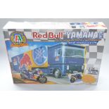 Italeri Racing Team Collection 1/24 Red Bull Racing Truck and Trailer plastic model kit (item no