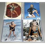 Britt Eklund photo with signature, Angelina Jolie photo with signature, Nicole Kidman photo