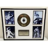 Elvis Presley 'Follow That Dream' framed 24kt gold plated montage, 61.6cm x 46.3cm, with Certificate