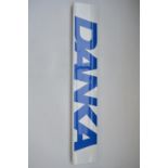 Danka carbon fibre rear wing, Arrows F1 team, manufactured 2/7/96, part number A18 N2-018. Length