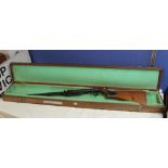 .177 BSA pre war air rifle , Lincoln Jeffries underlever patent 8761/04, complete and working with