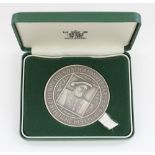 Royal Mint 1991 500th Anniversary of the Birth of King Henry VIII commemorative silver medal.