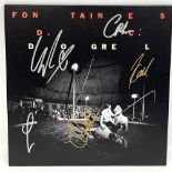 Fontaines D.C. 'Dogrel', with five band members signatures