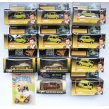 Collection of boxed Corgi diecast model cars to incl. two 30th Anniversary Aston Martin DB5's from