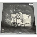 The Velvet Underground LP, with Moe Tucker, Sterling Morrison, Lou Reed, & 1 other signatures