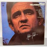 'Hello I'm Johnny Cash' LP, with Johnny Cash signature, with Certificate of Authenticity
