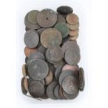 Selection of mainly pre-1850 GB copper coinage