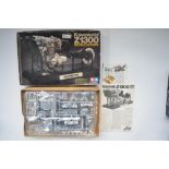 Tamiya 1/6 scale Kawasaki Z1300 motorcycle engine model kit (item no BS0623/1900), un started with